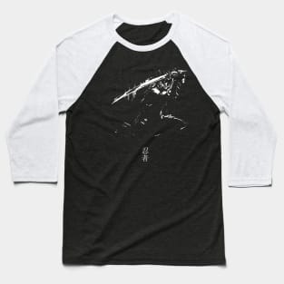 The Ninja - White Version Baseball T-Shirt